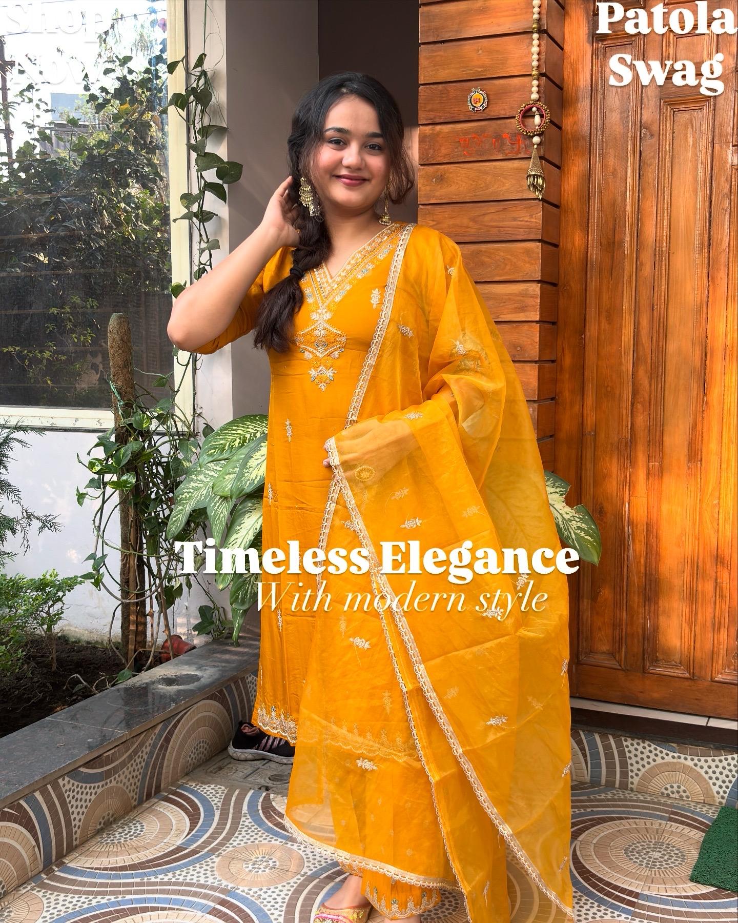 Punjabi Handwork Suit