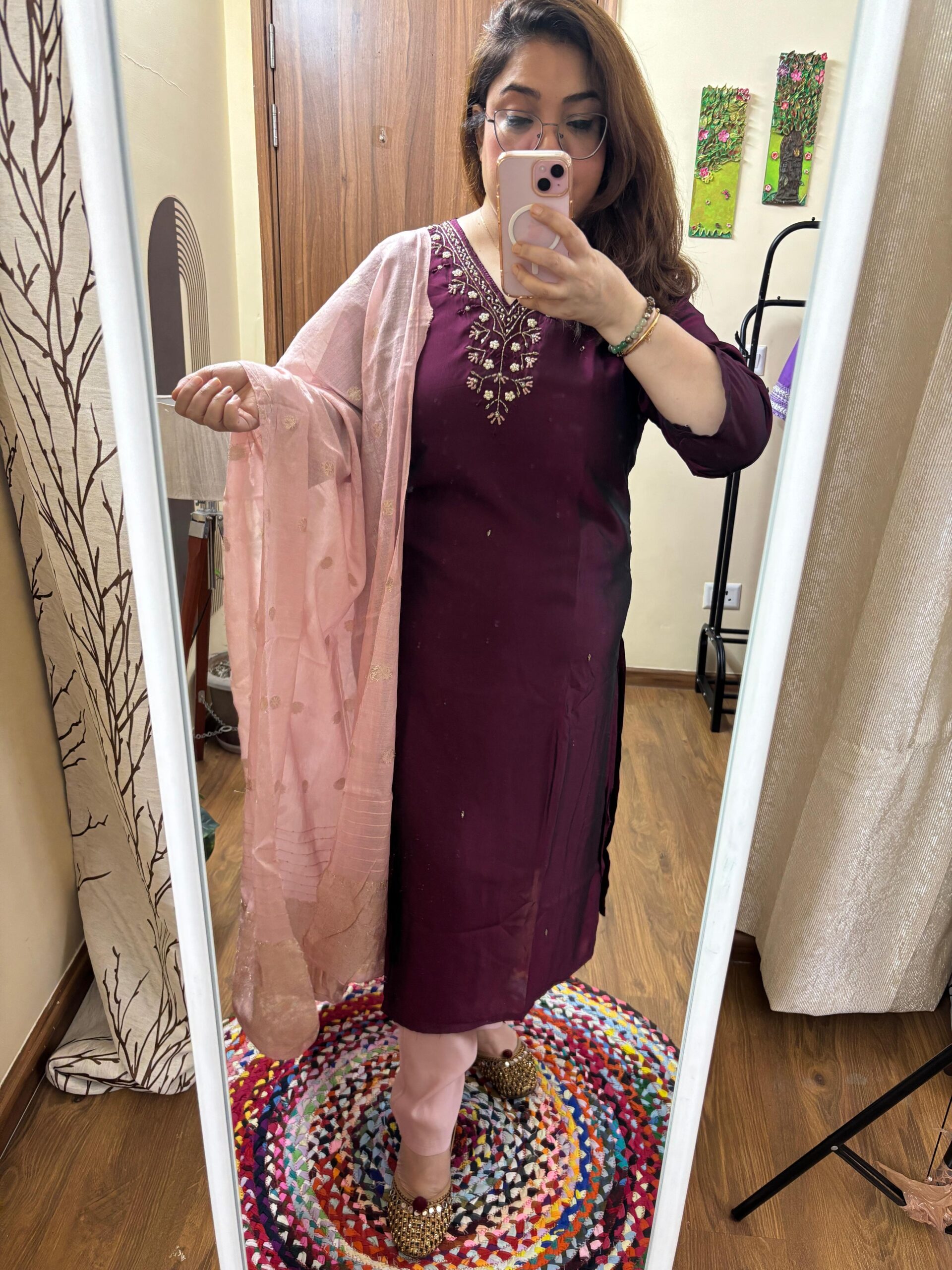 Kurta Dupatta Set - Festive