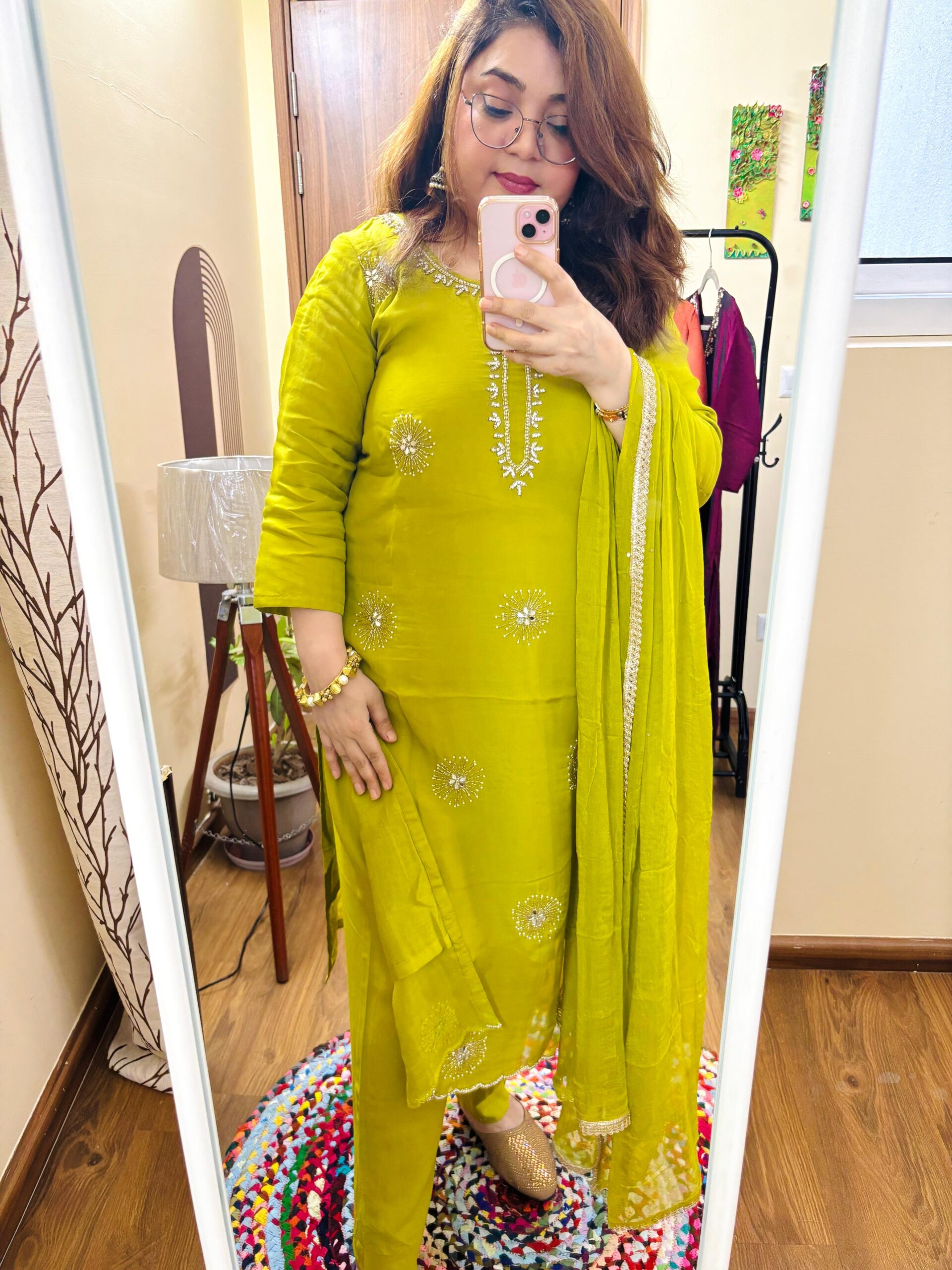 Festive Kurta Dupatta Set - Image 2