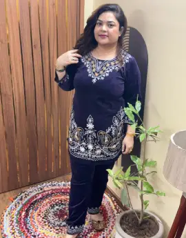 Winter co ord set kurta sets