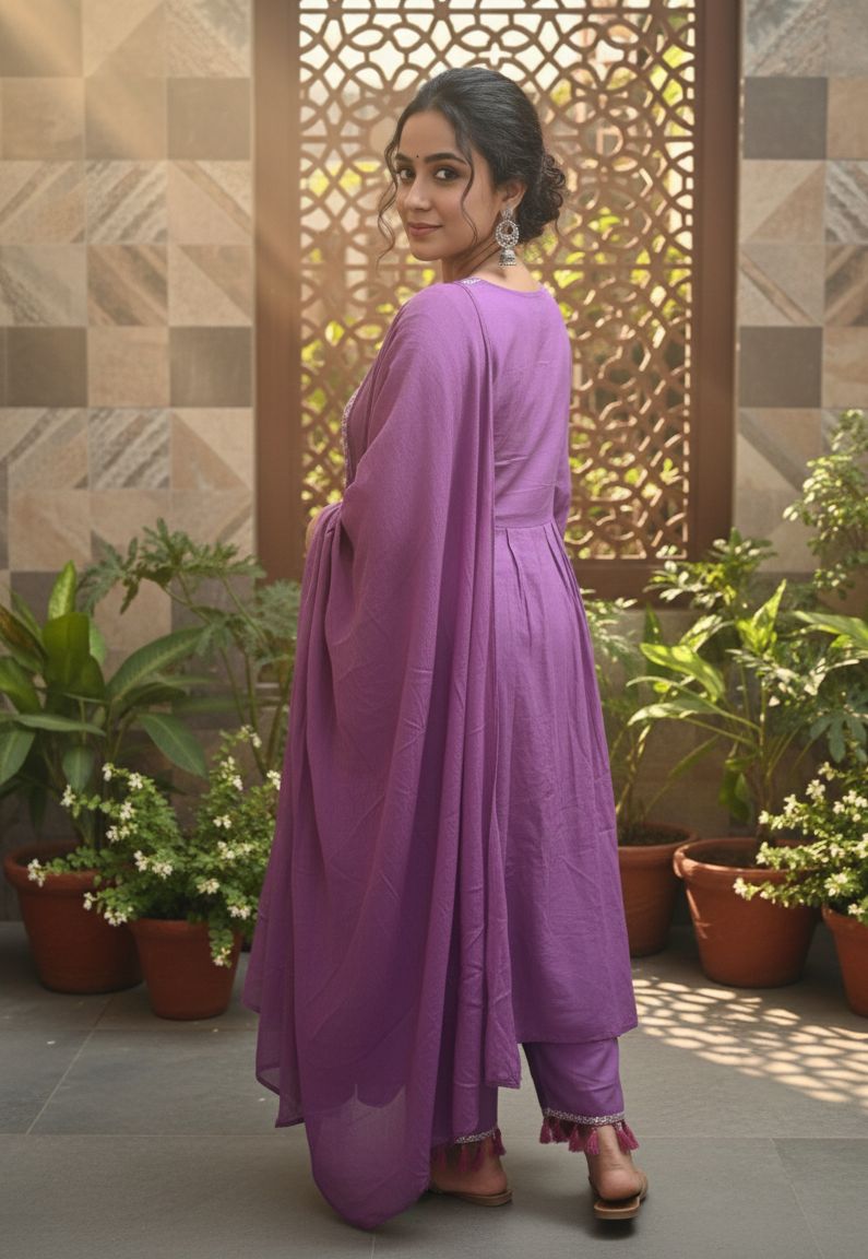Cotton - Kurta Set - Image 2
