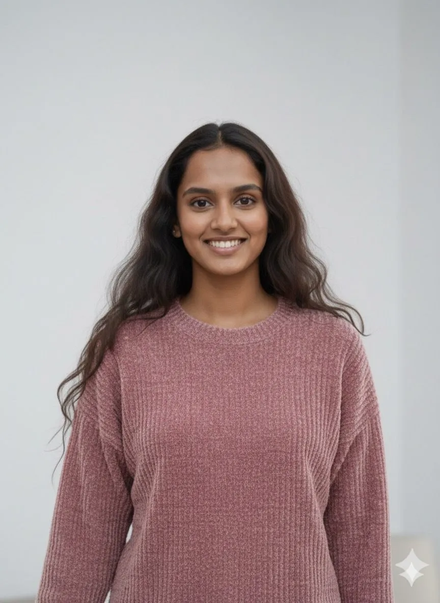 Peach Velvety Texture Top - Image 4