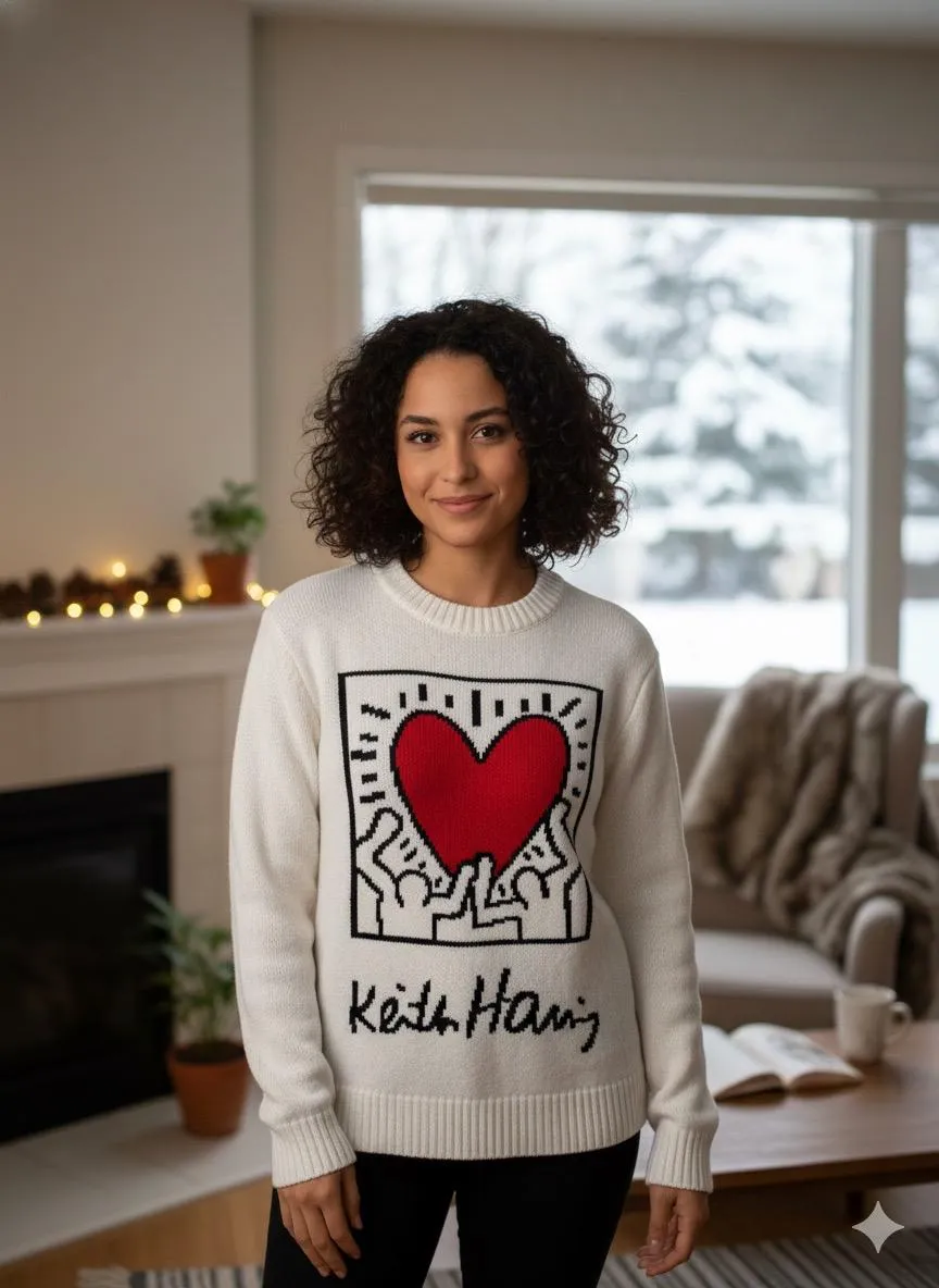 White Woolen Warm Top