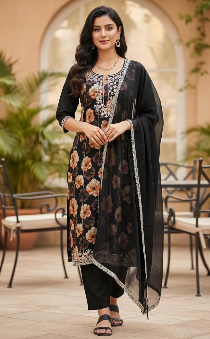 Chinon-Ethnic Set | Black